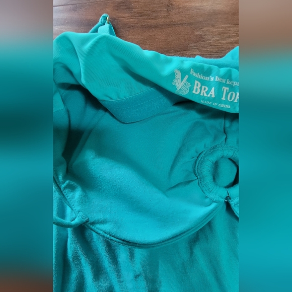 Victoria's Secret Teal Summer Tank Top Size Small - Picture 7 of 10